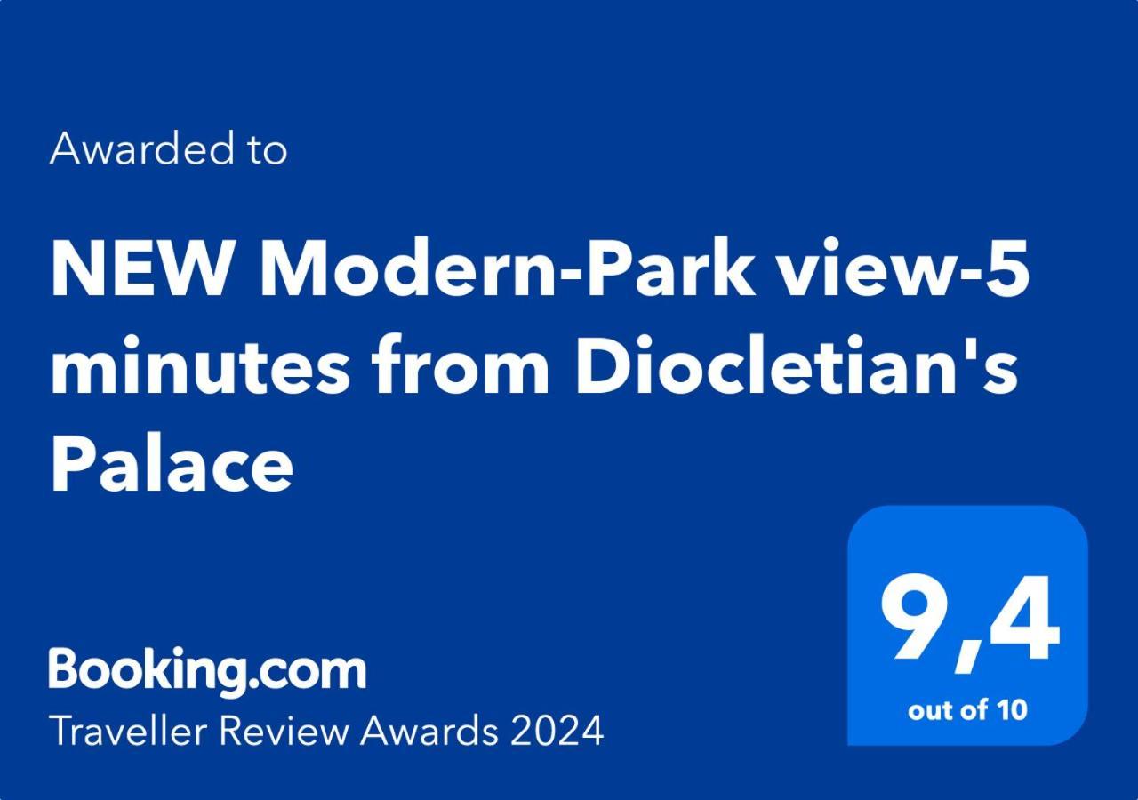 New Modern-Park View-5 Minutes From Diocletian'S Palace Split Eksteriør billede
